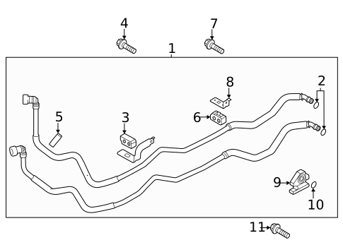 Oil Cooler for 2024 Genesis G90 #0