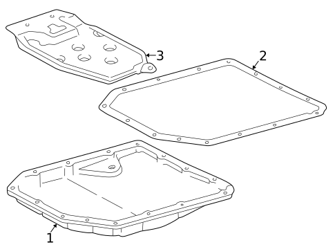 Transaxle Parts for 2000 Toyota Corolla #0