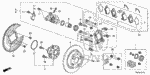 43244TA0A01 - Chassis: RETAINER for Honda Image