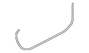 8W6837911A - Body: Door Seal for Audi Image
