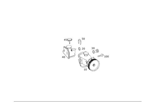 Power-Steering Pump for 2013 Mercedes-Benz C350 #0