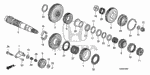 21215R36000 - Transmission - Automatic: HOLDER, IDLE SHAFT for Honda Image