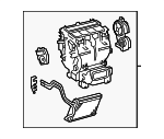870500E070 - HVAC: Evaporator Assembly for Toyota Image image