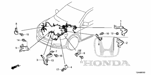 Wire Harness Bracket for 2016 Honda Accord #0