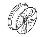 36116857575 - : 2014-2020 BMW i8 - Wheel Alloy for BMW: i8 Image