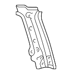 6154535900 - Body: Rear Pillar for Toyota Image