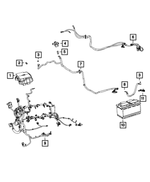 6509569AA - Electrical: Nut for Mopar Image