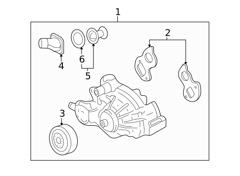 Gaskets & Sealing Systems for 2010 Hummer H3T #0