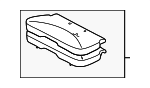 7146047040K0 - Body: Seat Cushion for Toyota Image