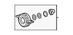 3723009130 - Suspension: Center Support for Toyota Image