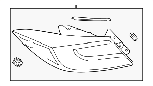 SU00311321 - : Tail Lamp for Toyota Image