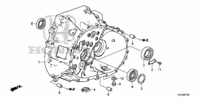 MT Clutch Case (L4) for 2016 Honda Accord #0