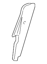 F85Z15645A04AAA - Body: Latch for Ford: Expedition, F-150, F-150 Heritage, F-250 Image