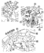 55056521AB - Air Conditioning &amp; Heater: A/c Suction Line for Mopar Image