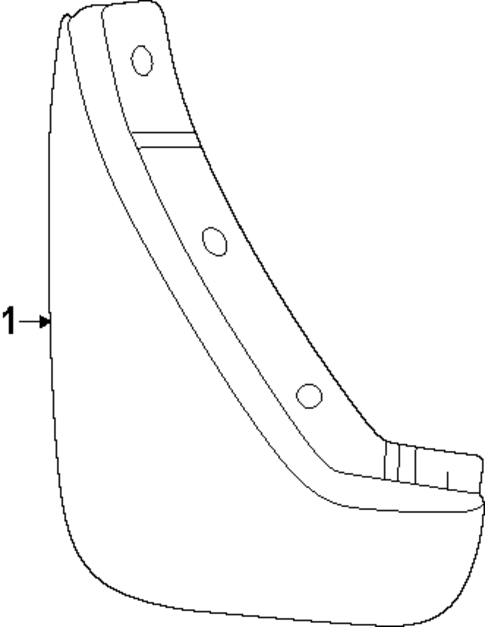 Exterior Trim - Fender for 2025 Volvo EX90 #0