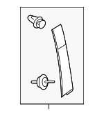 BEMD50M20E - Body: Applique for Mazda: 3 Image