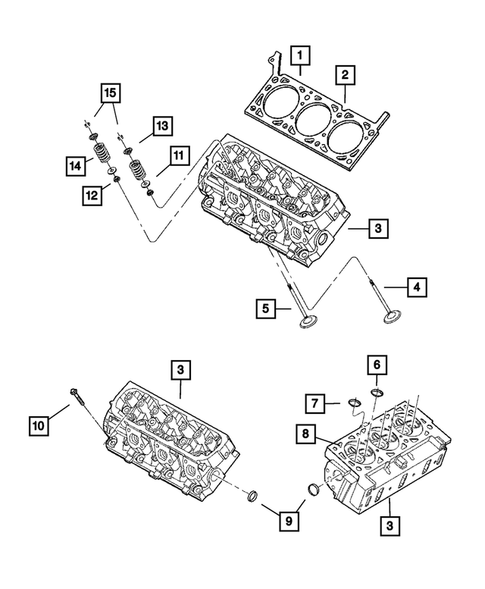 Cylinder Head for 2010 Jeep Wrangler #0