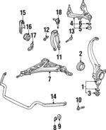 90173SL0004 - : 1991-2005 Acura - Nut, Self-Lock (12MM) for Acura: NSX, RL, TL Image