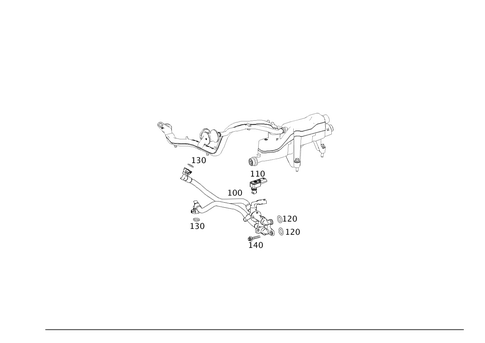 Engine Attachment Parts for 2017 Mercedes-Benz CLS400 #0