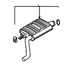 28650P4610 - : Muffler for Kia Image