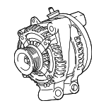 LR124471 - Electrical: Alternator for Land-Rover Image