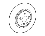4351648010 - : Rotor for Lexus: RX350, RX500h Image