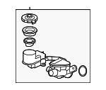 46100TX6305 - Body: Master Cylinder for Honda: Civic Image