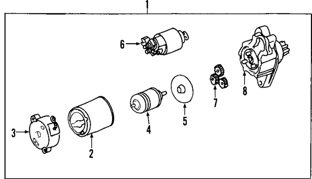 2812028060 - Electrical: Yoke for Toyota Image