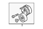 6E903133H - Belts &amp; Cooling: Accessory Drive Belt Tensioner Assembly for Audi Image