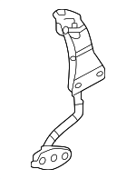 H3011354Z - Engine: Water Pipe for Mazda Image