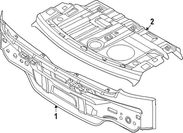 69300GG000 - : Package Tray for Kia Image