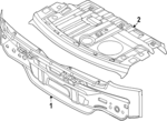 69100GG000 - Body: Rear Body Panel for Kia: K4 Image