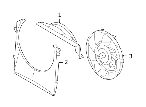 Cooling Fan for 2006 Land Rover LR3 #0