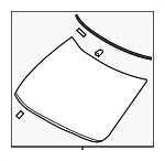 727004RA2B - : Windshield for Nissan: Maxima Image