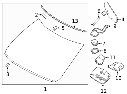 Reveal Moldings for 2021 Nissan Maxima #0
