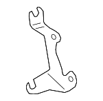 18327643425 - Exhaust: Converter &amp; Pipe Bracket for BMW: 335i, 335i GT xDrive, 335i xDrive, 435i, 435i Gran Coupe, 435i xDrive, 435i xDrive Gran Coupe, 535i, 535i GT, 535i GT xDrive, 535i xDrive, 640i, 640i Gran Coupe, 640i xDrive, 640i xDrive Gran Coupe, ActiveHybrid 3, M2, M235i, M235i xDrive, X3, X4, X5, X6 Image