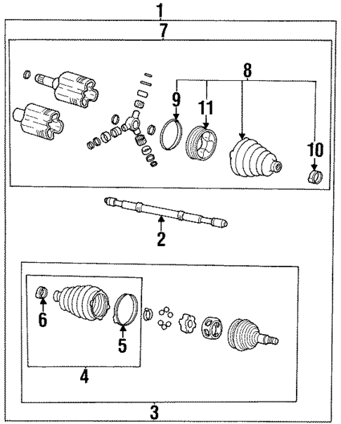 Drive Axles for 1998 Buick Riviera #0