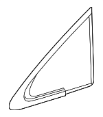 6211075020 - : Fixed Glass for Lexus: HS250h Image