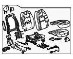 84021544 - Body: Seat Assembly for GMC: Canyon Image