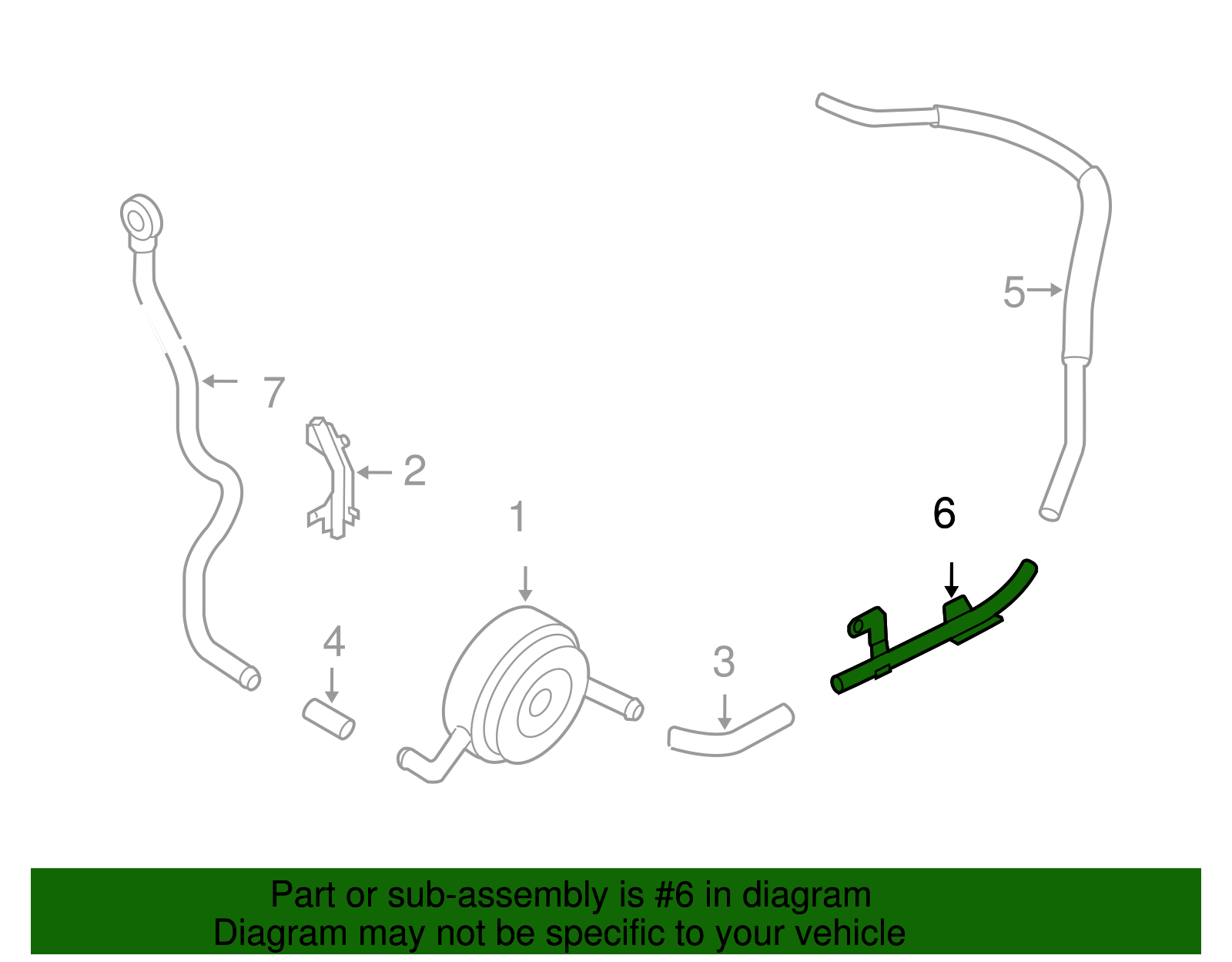 2004-2008 Nissan Maxima Water Pipe 14053-8J10A | Parts for