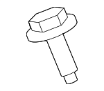 C2Z9051 - ENGINE: Air Cleaner Assembly Bolt for Jaguar Image