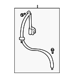 19299644 - Electrical: Outer Belt Assembly for Buick: Enclave | Chevrolet: Traverse | Saturn: Outlook Image