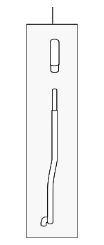 26383607 - Body: Lock Rod for GM Image