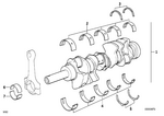 11211725917 - Engine: Bearing Shell for BMW Image
