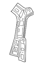 8A4Z7441020A - Body: Rear Pillar for Ford: Freestyle, Taurus X Image