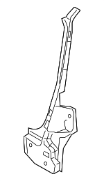 6F9Z7445114A - Body: Gutter for Ford: Freestyle, Taurus X Image