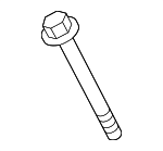 N10780501 - Engine: Upper Bracket Bolt for Porsche: Cayenne, Macan, Panamera Image