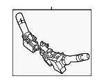 934003V800 - Steering: Multi Switch for Hyundai: Azera Image