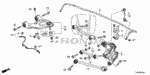 90362SJA000 - Chassis: NUT, SELF-LOCK (12MM) (NYLON) for Honda Image