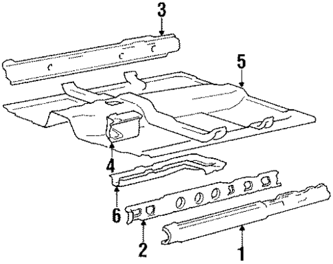 Rocker Panel for 1987 Mitsubishi Cordia #0